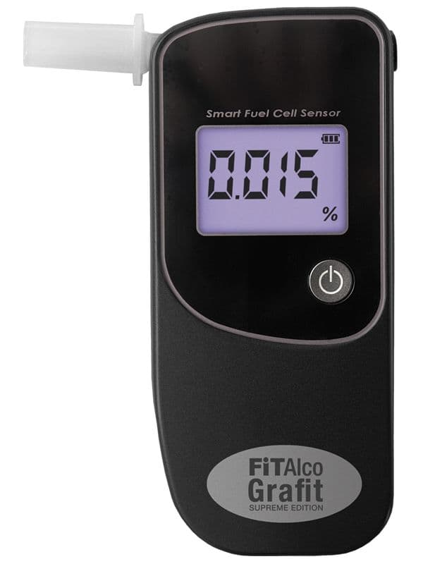 Alkomat FITalco Grafit elektrochemiczny kompaktowy tester trzeźwości + certyfikat kalibracji,  BEZPŁATNE KALIBRACJE - Łódź, Zbąszyńska 2