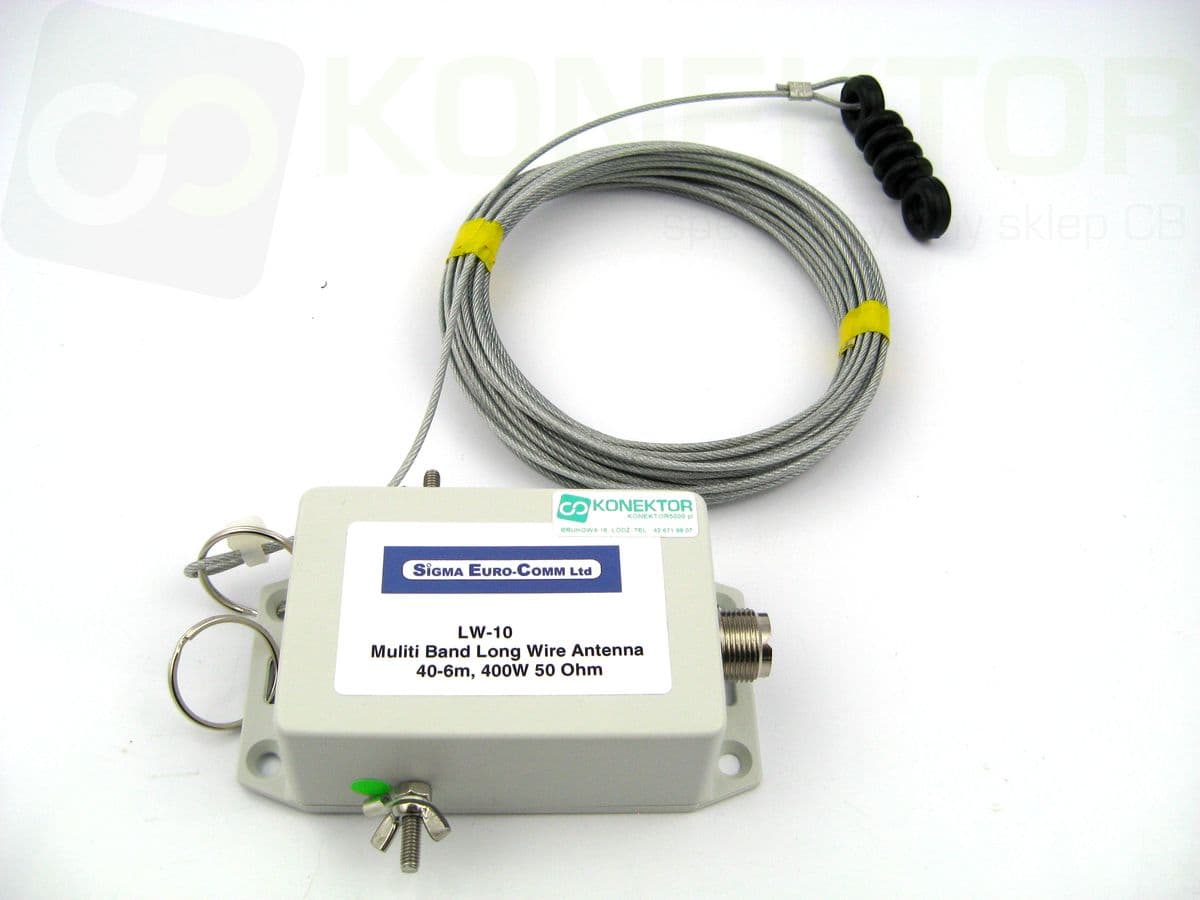 Sigma LW-10 Longwire 7-52MHz - długość 10m - antena linkowa KF long wire