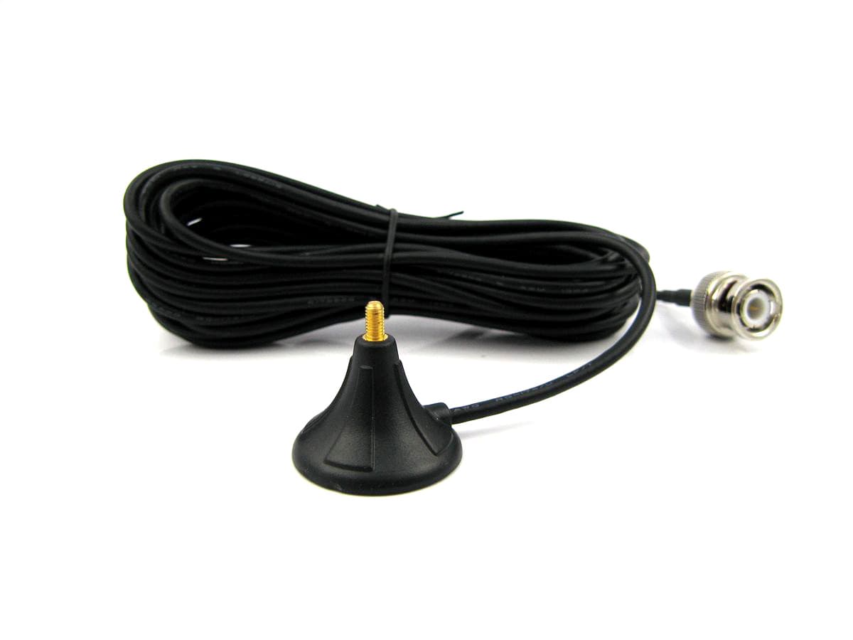 Sigma Police z wtykiem BNC 60cm Dyskretna antena samochodowa VHF 164-174MHz pasmo policyjne np. do skanerów Uniden, Baofeng, SDR