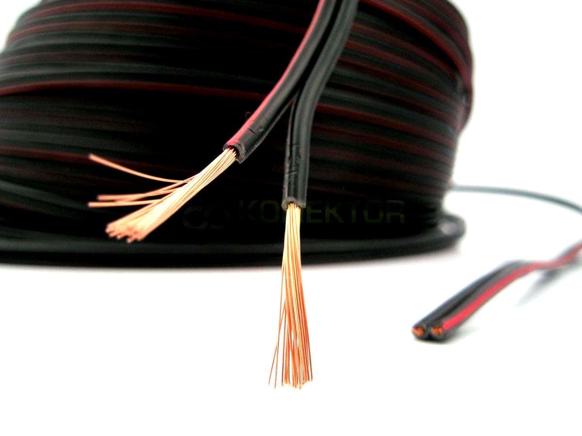 Kabel zasilający 2 x 1.5mm2 - 100% miedź beztlenowa - Simech - produkcja polska