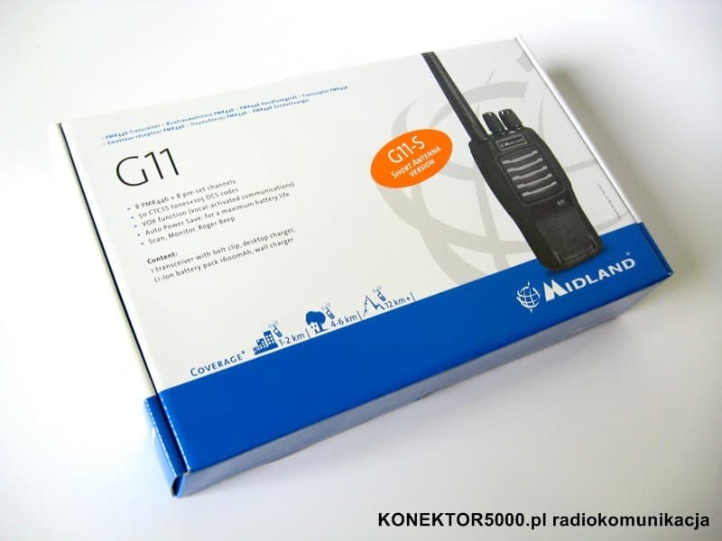 Midland G11 [1szt.] profesjonalna krótkofalówka PMR bez zezwoleń