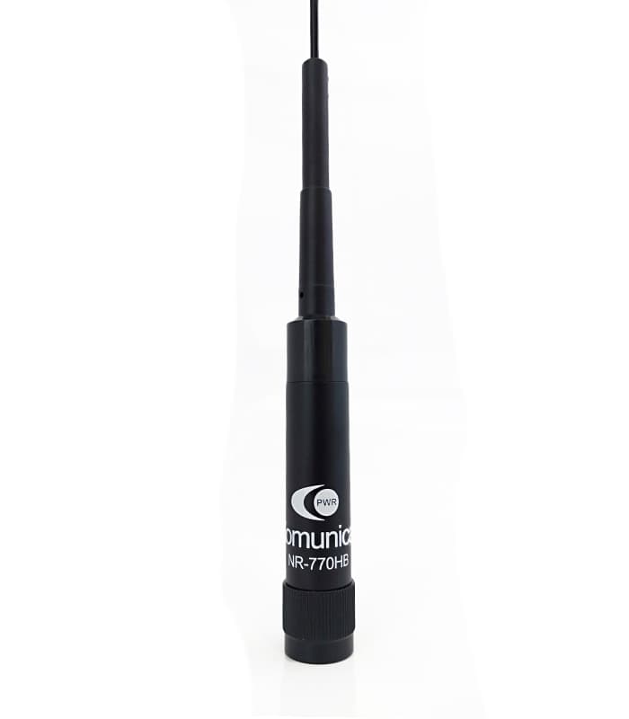 KOMUNICA PWR-NR770HB (czarny mat) z cewką powietrzną 2m/70cm długość 102cm typ PL - antena VHF/UHF