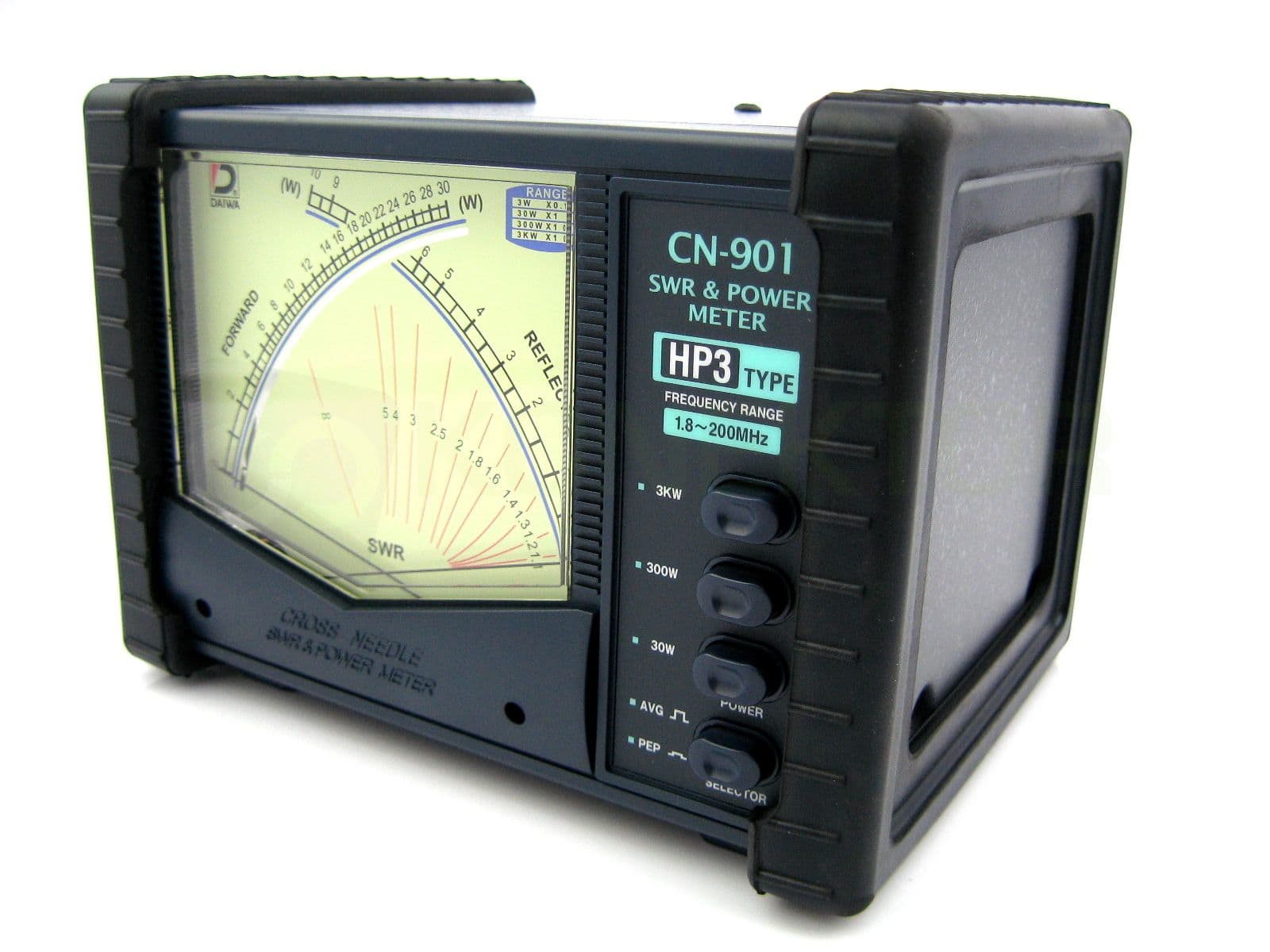Daiwa CN-901 HP3 profesjonalny krzyżowy miernik SWR oraz mocy 1.8~200MHz / 3kW - reflektometr SUPERJAKOŚĆ następca Daiwa CN801 HP3