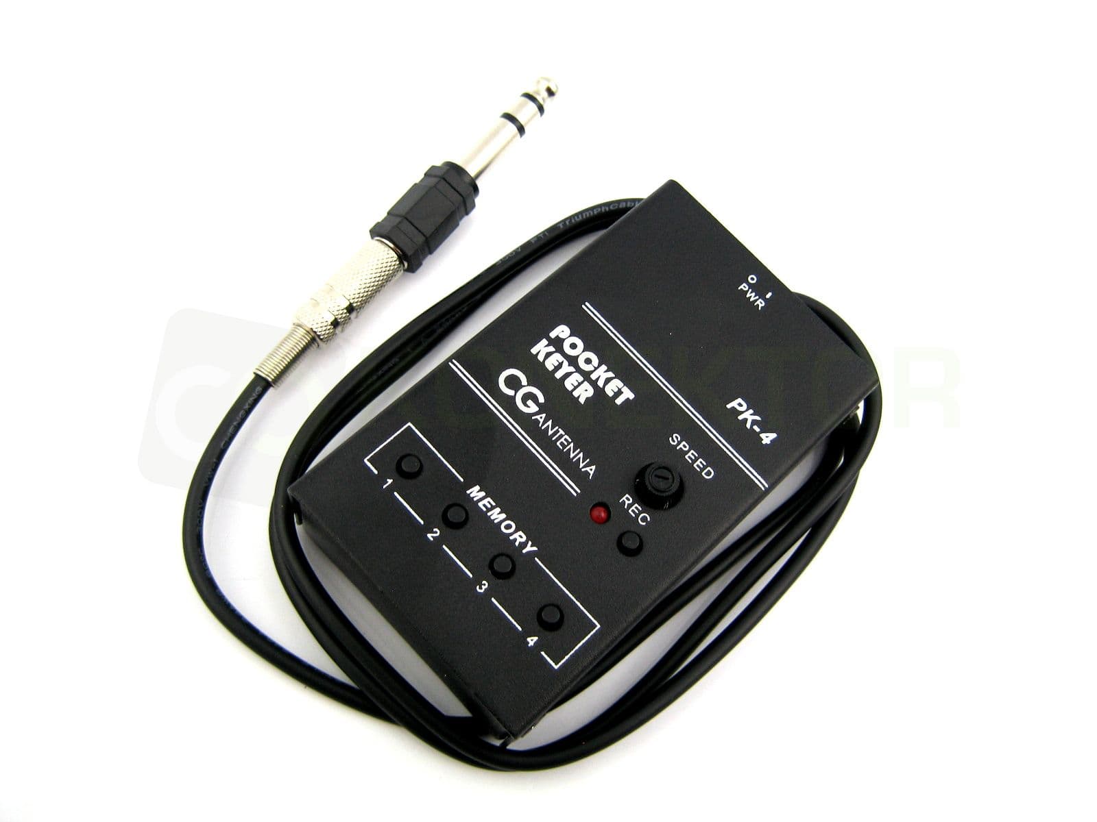 CG Antenna PK-4 keyer - automatyczny klucz CW - 4 pamięci, nauka telegrafii, QRP, zawody