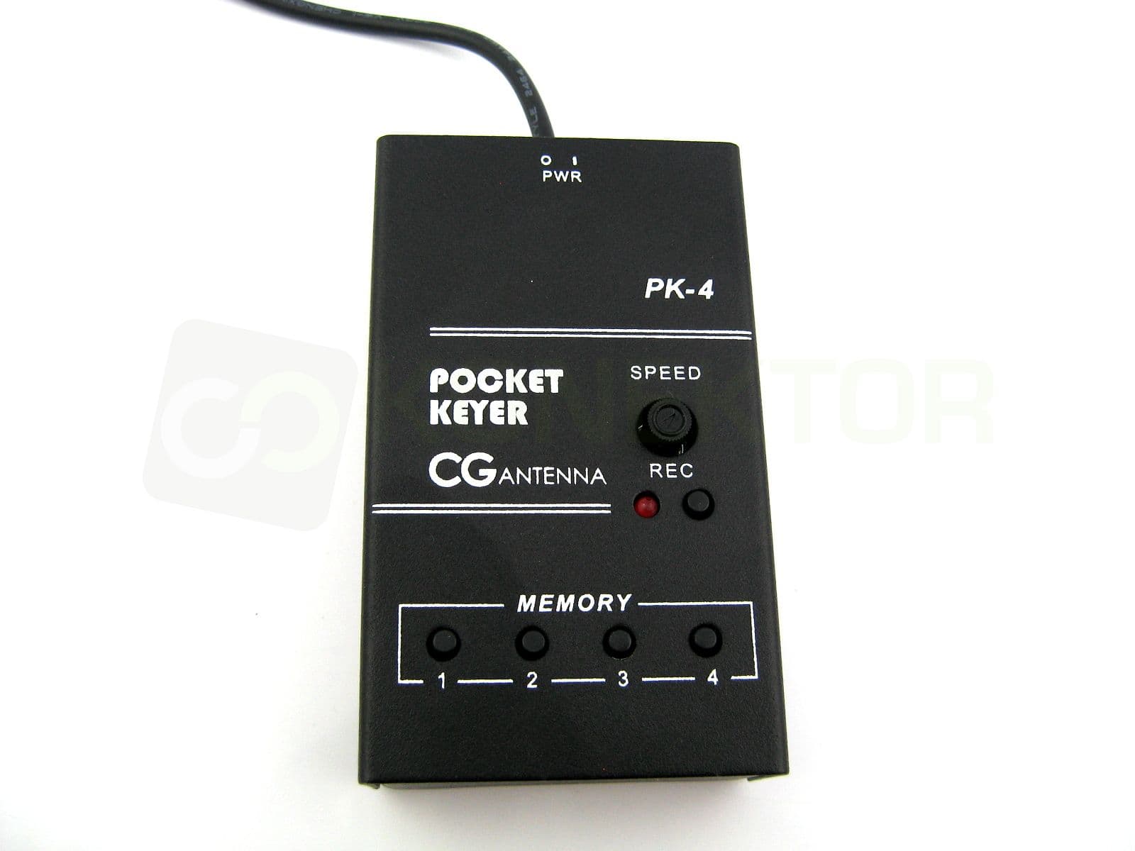 CG Antenna PK-4 keyer - automatyczny klucz CW - 4 pamięci, nauka telegrafii, QRP, zawody