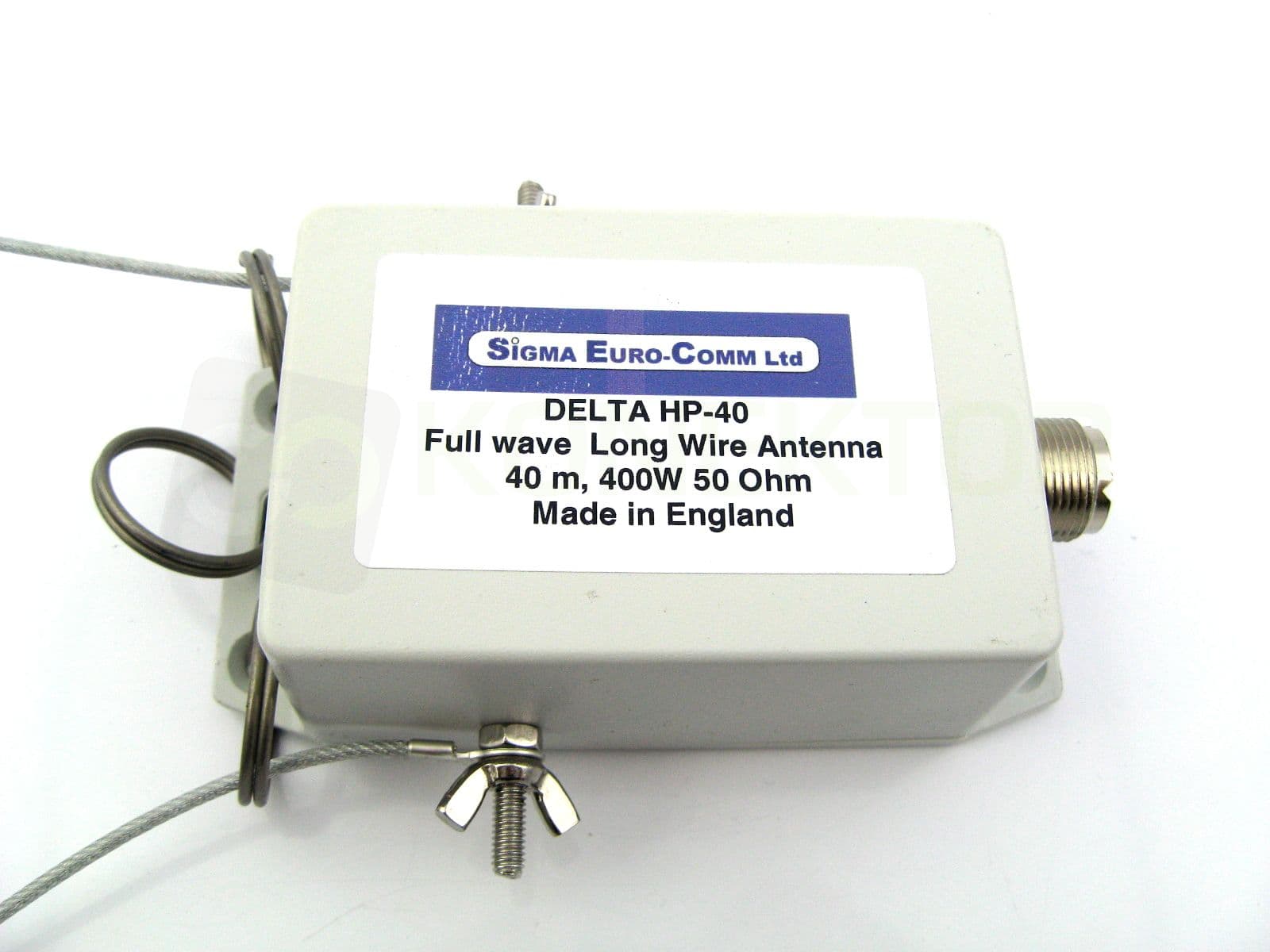 Sigma Delta 40 HP antena pełnowymiarowa na pasma 7/21/28MHz (40m/15m/10m) - konstrukcja DELTA LOOP - długość ok. 40m