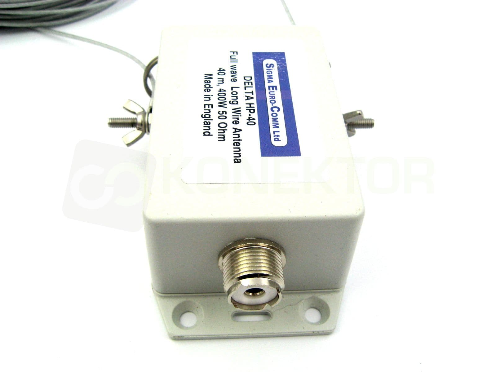 Sigma Delta 40 HP antena pełnowymiarowa na pasma 7/21/28MHz (40m/15m/10m) - konstrukcja DELTA LOOP - długość ok. 40m