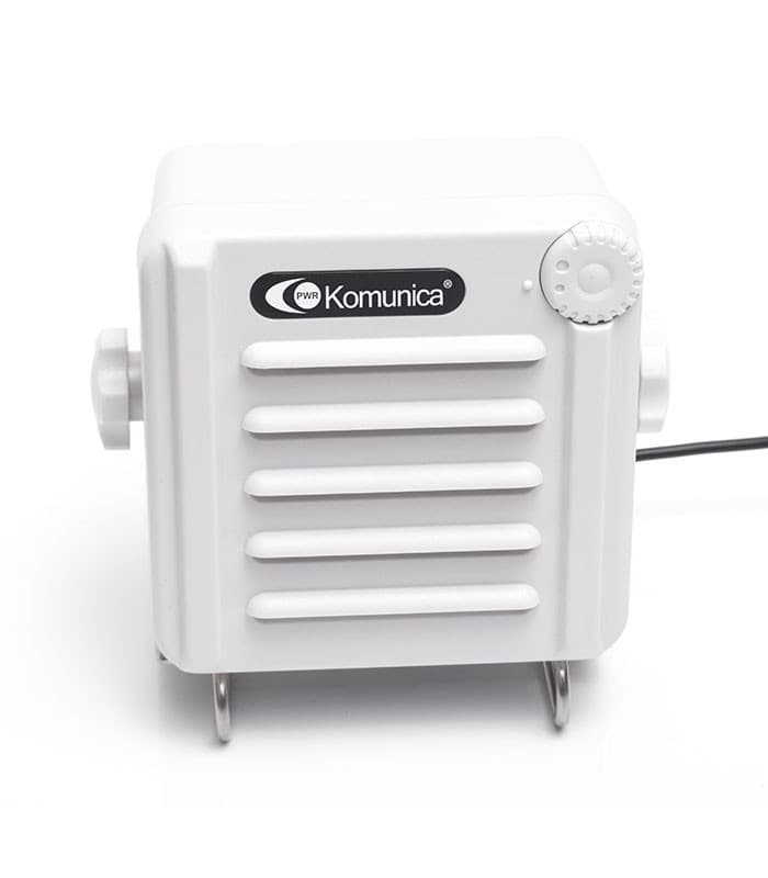 KOMUNICA PWR-SB-1 Marine - głośnik wodoodporny 8 Ohm np. do radia morskiego, biała obudowa, długi kabel 390cm