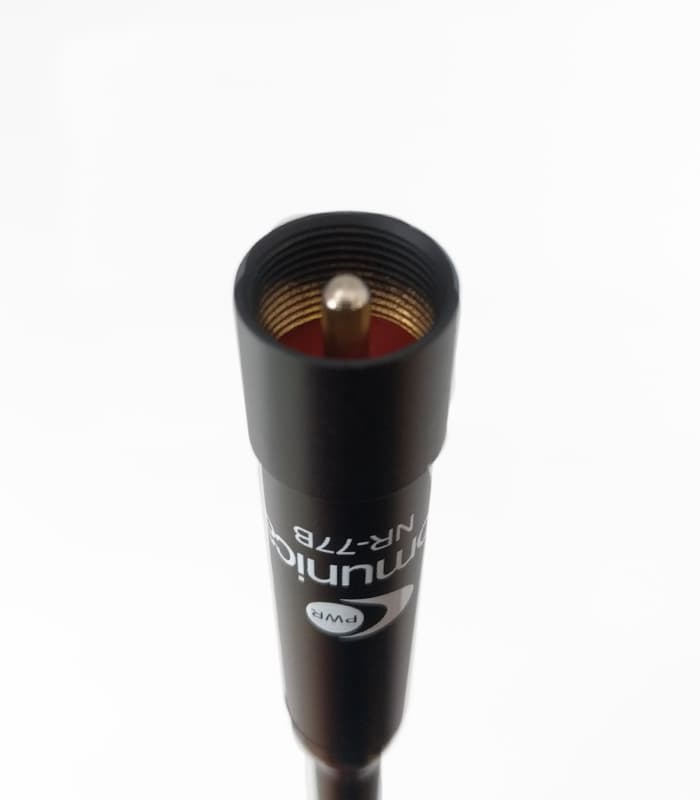 KOMUNICA PWR-NR-77-B (czarny mat) 2m/70cm długość 43cm typ PL - antena do duobandera VHF/UHF NR 77 B