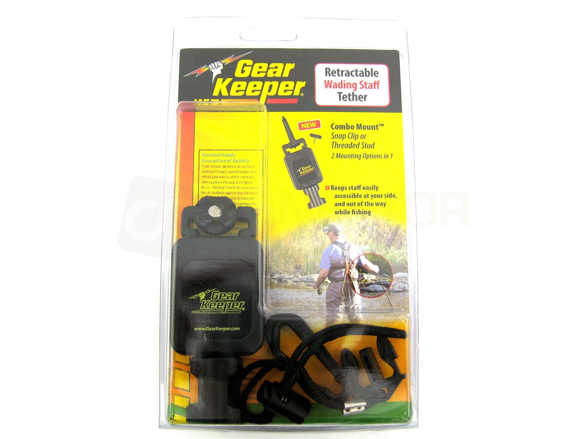 Gear Keeper RT4-1072 retraktor / ściągacz na smyczy dla wędkarzy, strażaków, budowlańców etc.