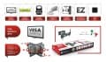 UCHWYT TV 30"-70" OPTICUM HERMES, nachylenie do 15st. kąt obrotu do 180st. VESA 600x400 maks. LCD/LED/PLAZMA