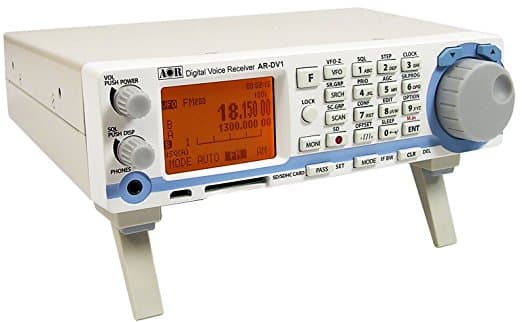 AOR AR-DV1 cyfrowy skaner szerokopasmowy do 1300MHz odbiornik Made in Japan POLSKA INSTRUKCJA