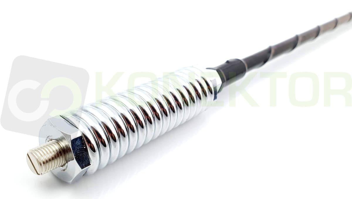 Sprężyna amortyzująca 80mm ROAD-PRO RP-311HD - do anten typu 3/8 o długości do 150cm - wersja HEAVY DUTY