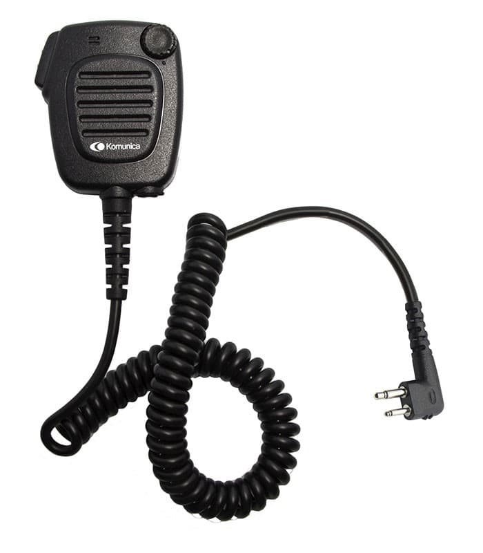 Komunica PWR-7003 mikrofonogłośnik wysokiej klasy 2-pin Motorola / HYT / Yaesu FT-4XE, FT-65 - poprawa modulacji