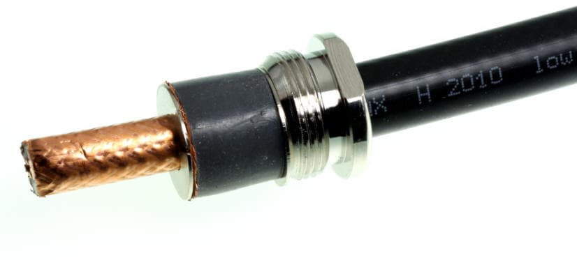 Wtyk UC-1 skręcany PL 259/9 na gruby przewód 10mm np. RG-213, RF-10, H-1000, HyperFlex 10 itp. superjakość PTFE/GOLD # KONEKTOR PRO #
