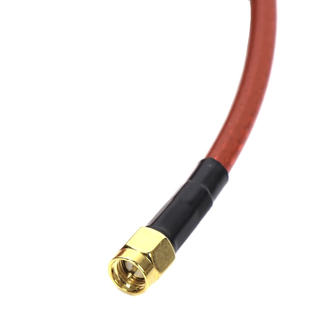 WTYK SMA na kabel RF-5 H-155 Aircell-5 zaciskany PTFE/Gold RADIORA