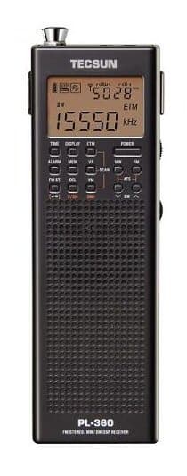 TECSUN PL-360 DSP kompaktowy odbiornik globalny (przenośny)  - FM Stereo/MW/LW/SW