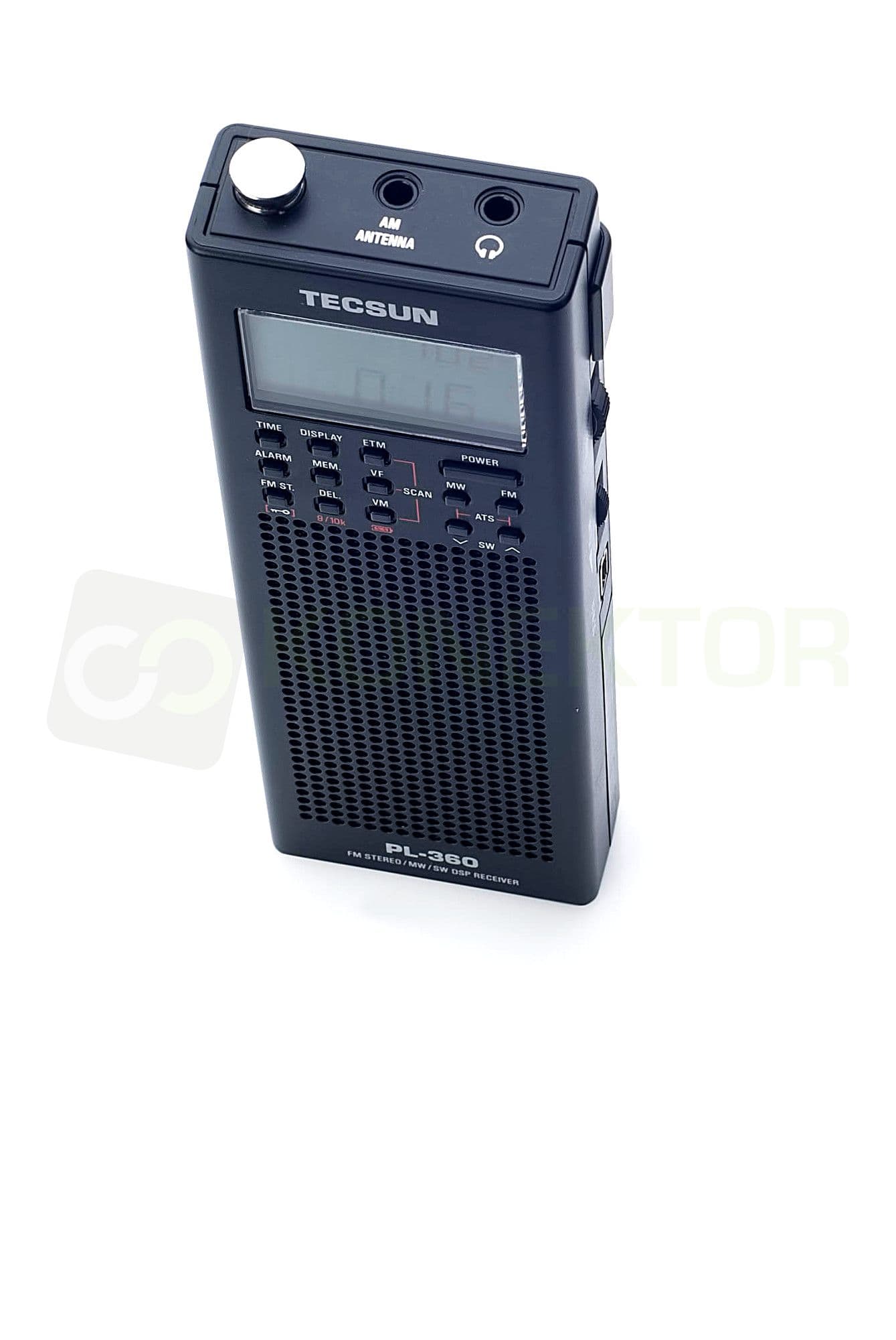 TECSUN PL-360 DSP kompaktowy odbiornik globalny (przenośny)  - FM Stereo/MW/LW/SW