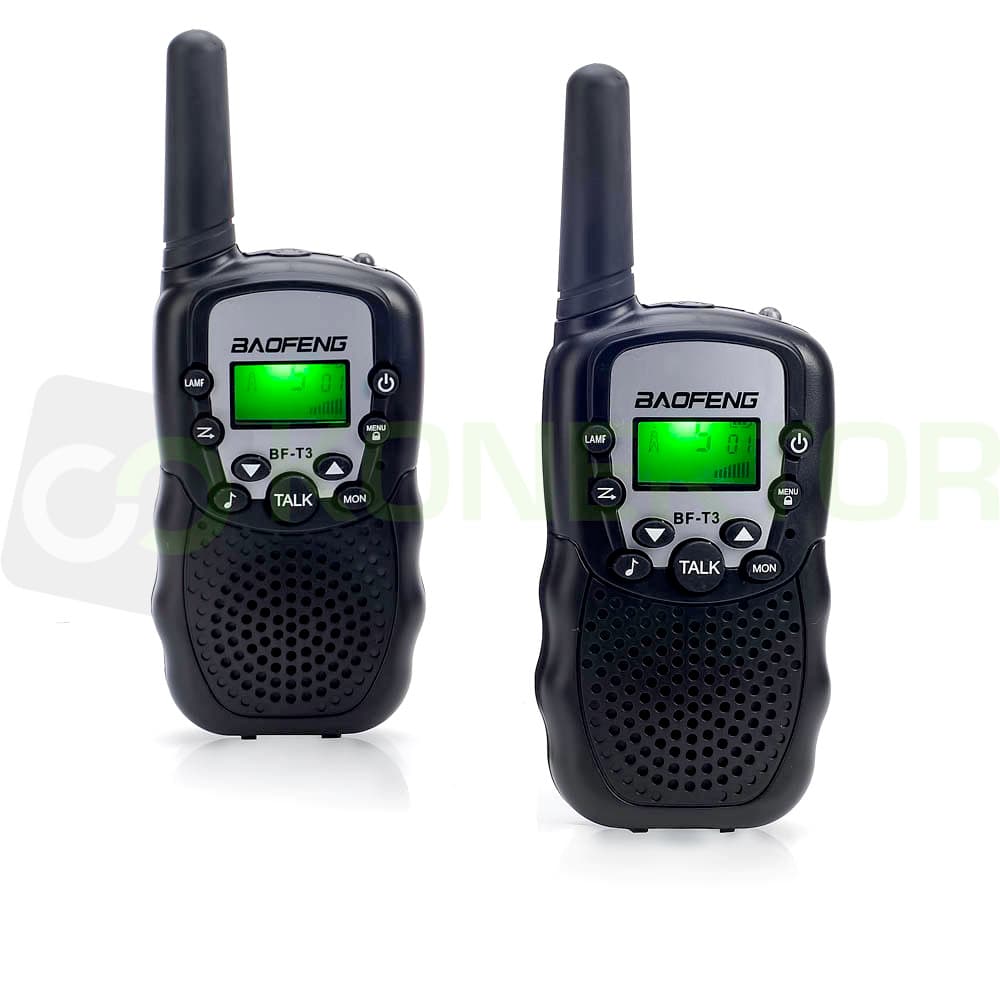 BAOFENG T3 [2szt.] krótkofalówki PMR bez zezwoleń - walkie talkie