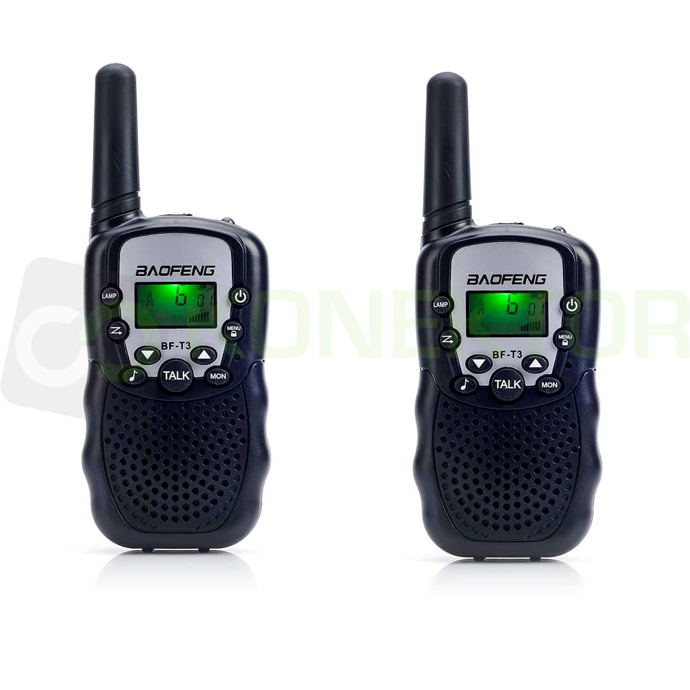 BAOFENG T3 [2szt.] krótkofalówki PMR bez zezwoleń - walkie talkie