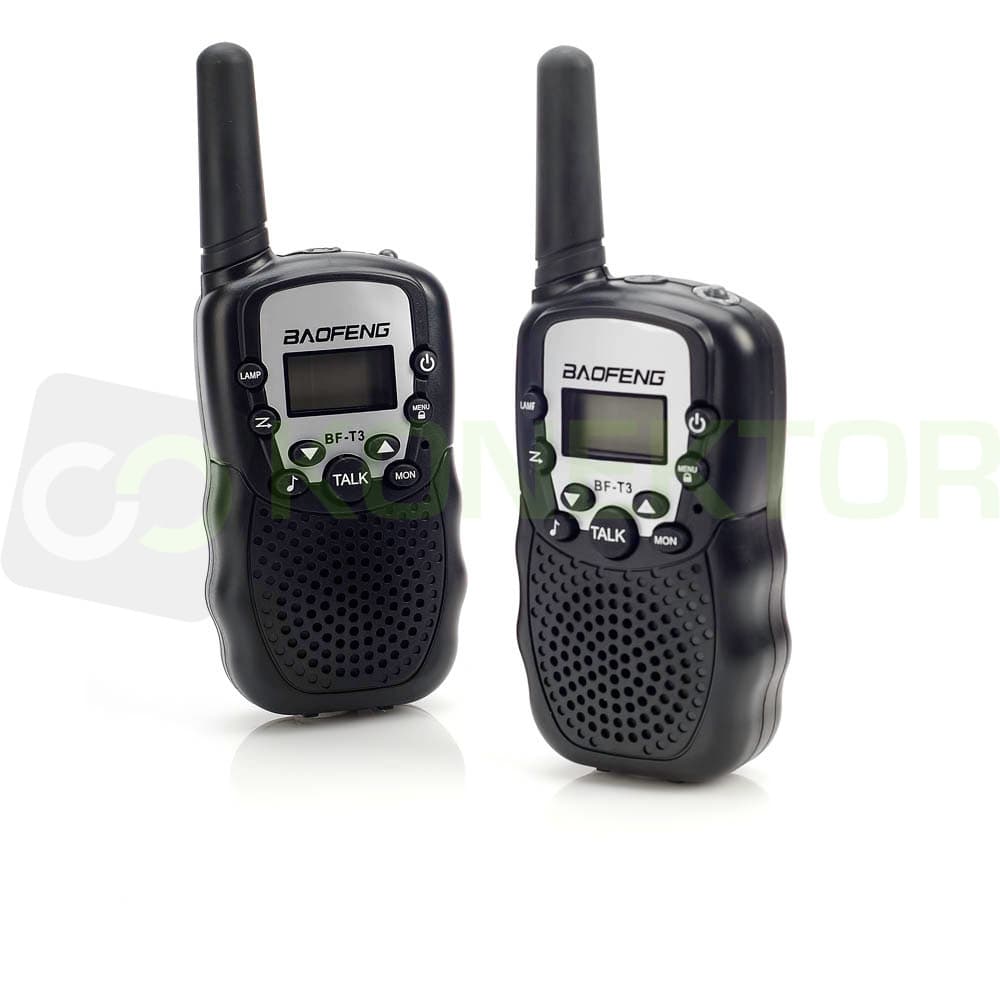 BAOFENG T3 [2szt.] krótkofalówki PMR bez zezwoleń - walkie talkie