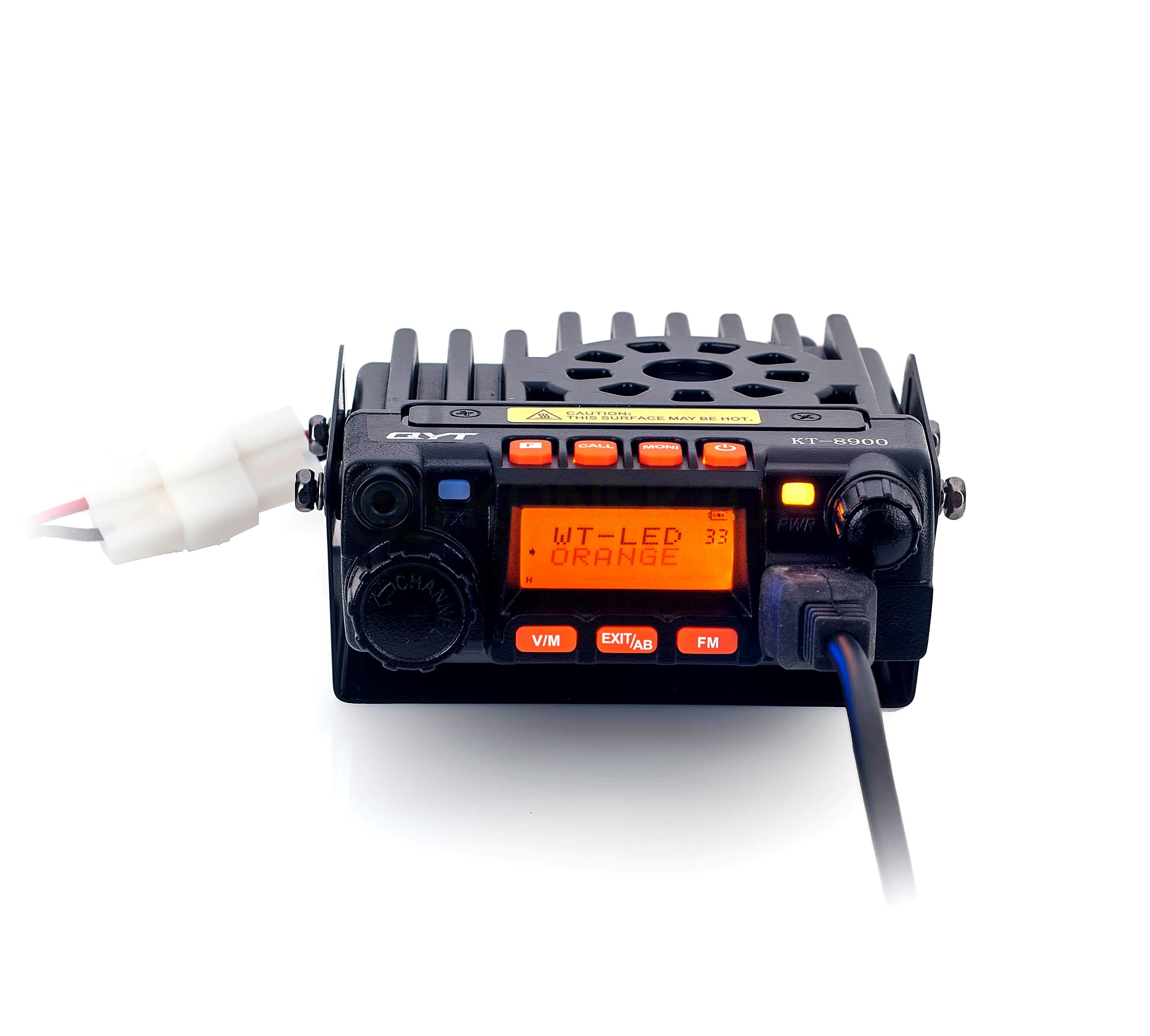 QYT KT-8900 EXPORT (z wentylatorem) 136-174/400-480MHz miniaturowy duobander przewoźny radiotelefon VHF/UHF - moc 25W