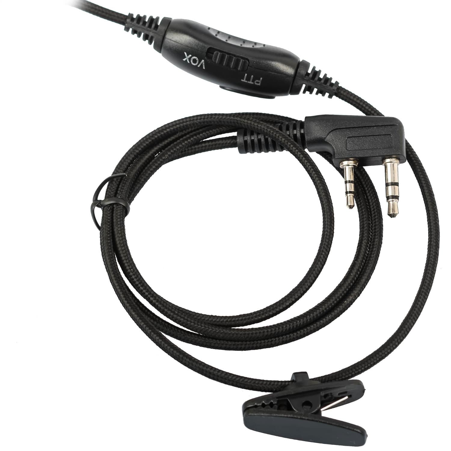 HEADSET (mikrofon na pałąku, słuchawki nauszne) wtyk K 2-pin Kenwood, Baofeng, Wouxun, TYT, Intek itp. - Radiora MIC-KEN3