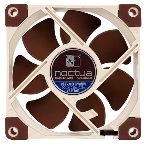 NOCTUA NF-A8 ULN 80mm ultra-cichy wentylator - 6 lat gwarancji