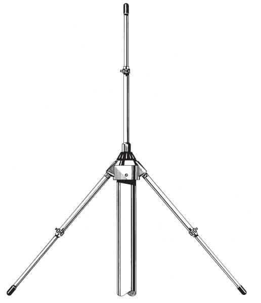 SIRIO GPA 27-45 antena bazowa 27-45MHz najdłuższa wersja 1/4 fali 475cm