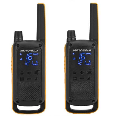 MOTOROLA T82 TALKABOUT EXTREME IPX4 TWINPACK zestaw walizka [2szt.] krótkofalówki PMR 16 kanałów bez zezwoleń  POLSKA DYSTRYBUCJA