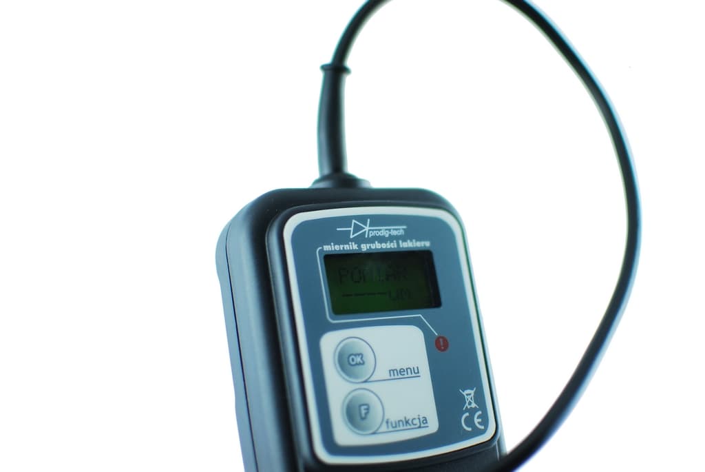 Prodig Tech GL-1S+ miernik grubości lakieru + asystent pomiaru + sonda na przewodzie - Łódź, Zbąszyńska 2 # grubościomierz lakieru #