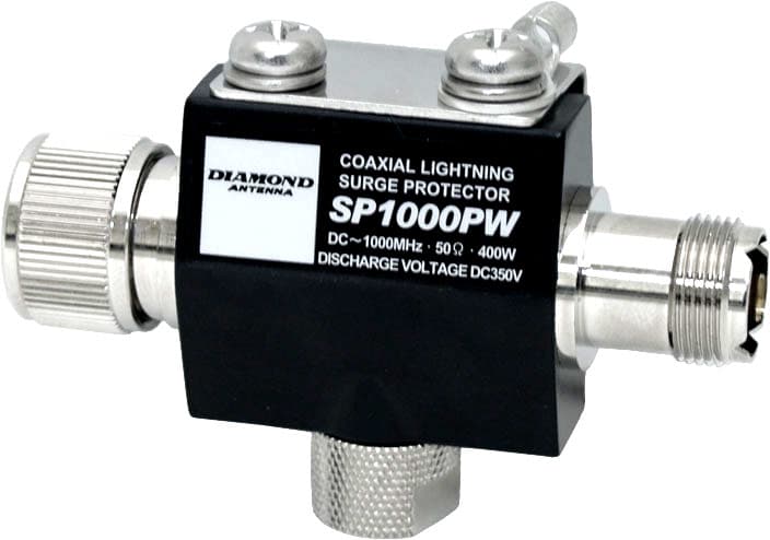DIAMOND SP1000PW odgromnik antenowy DC~1GHz 400W WODOODPORNY (Diamond SP-1000-PW lightning arrester)