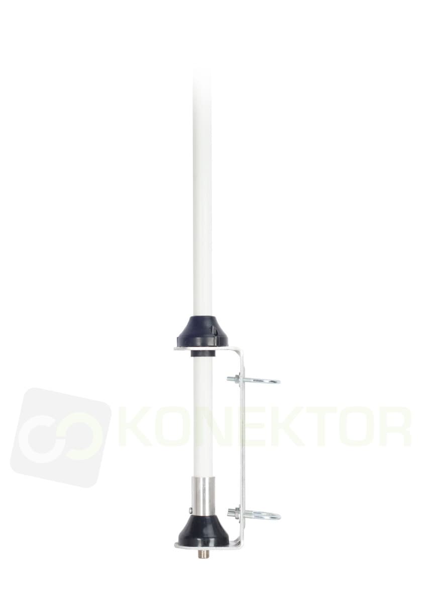 RADIORA FIBERGLASS 1/2 superwytrzymała antena bazowa CB + 10m 1/2 fali z włókna szklanego