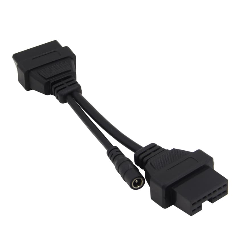 ADAPTER MITSUBISHI OBD-II 16-PIN NA 12-PIN przejściówka do interfejsów diagnostycznych