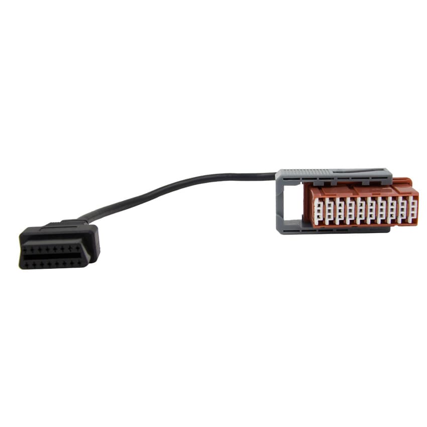 ADAPTER PSA PEUGEOT CITROEN OBD-II 16-PIN NA 30-PIN przejściówka do interfejsów diagnostycznych
