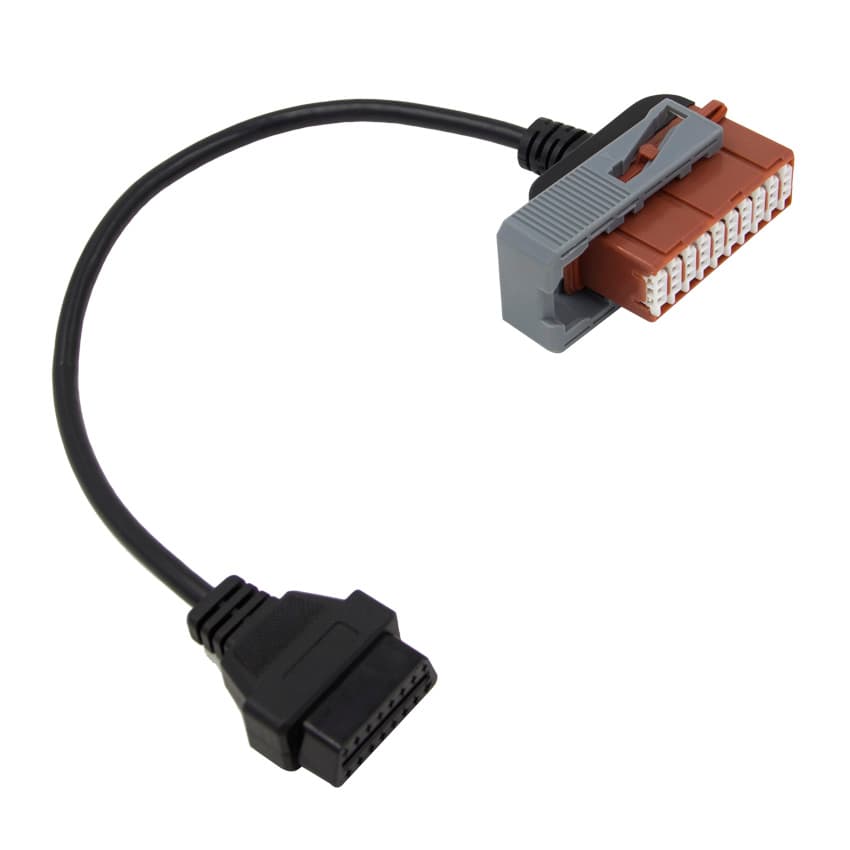 ADAPTER PSA PEUGEOT CITROEN OBD-II 16-PIN NA 30-PIN przejściówka do interfejsów diagnostycznych