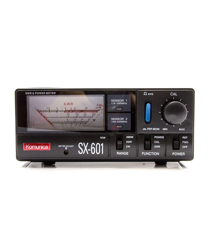 KOMUNICA SX-601 PROFESJONALNY REFLEKTOMETR HF/VHF/UHF 1.8-525MHz - pomiar SWR/PWR 1000W (IN-601)