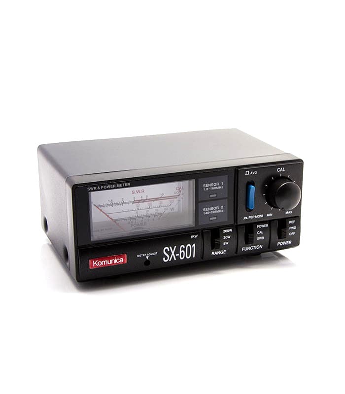 KOMUNICA SX-601 PROFESJONALNY REFLEKTOMETR HF/VHF/UHF 1.8-525MHz - pomiar SWR/PWR 1000W (IN-601)