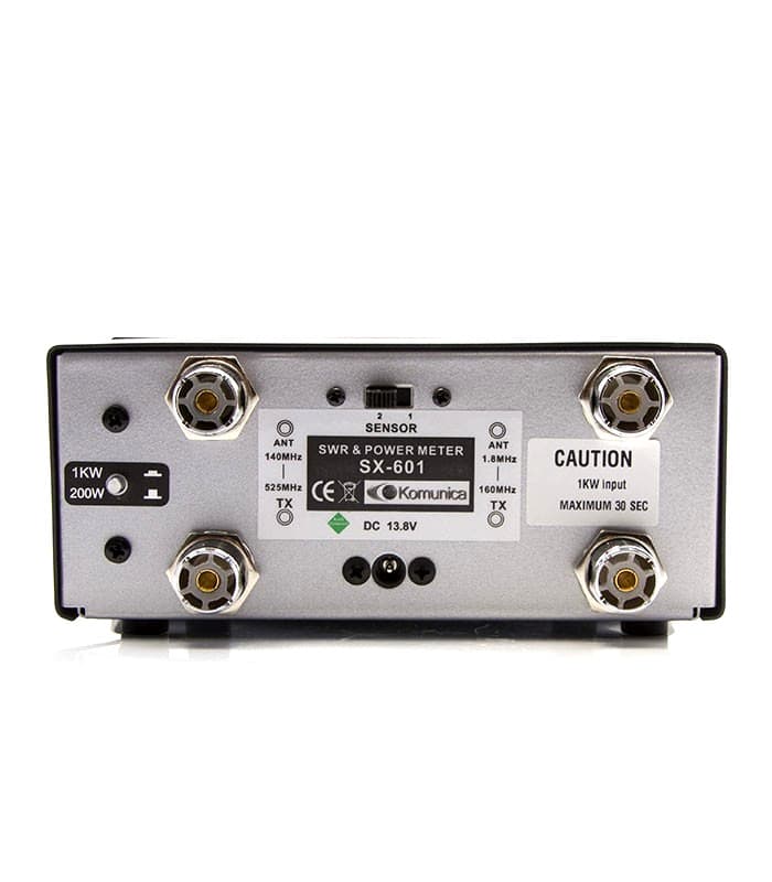 KOMUNICA SX-601 PROFESJONALNY REFLEKTOMETR HF/VHF/UHF 1.8-525MHz - pomiar SWR/PWR 1000W (IN-601)