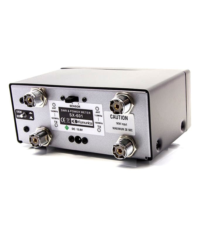 KOMUNICA SX-601 PROFESJONALNY REFLEKTOMETR HF/VHF/UHF 1.8-525MHz - pomiar SWR/PWR 1000W (IN-601)