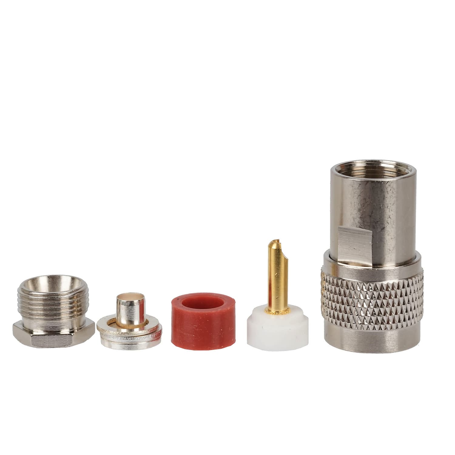 Wtyk UC-1 skręcany PL-259/7 PTFE/Gold RADIORA - złącze klampowane na przewód np. RF-7, Aircell 7 itp.