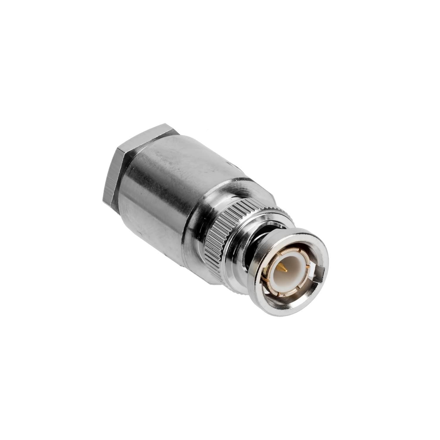 Wtyk BNC skręcany na przewód RG-213, RF-10, H-1000 PTFE/Gold RADIORA