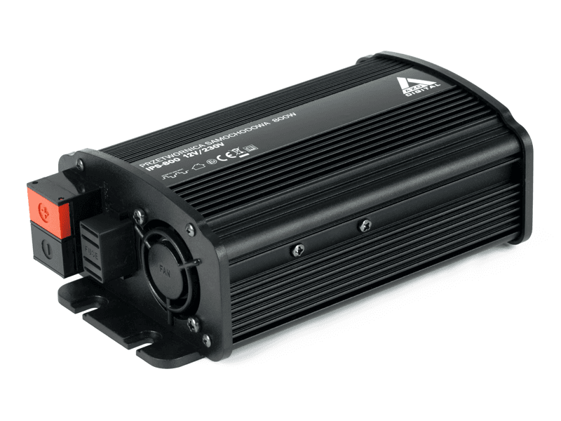 AZO IPS-800U PRZETWORNICA NAPIĘCIA 12V/230V 800W - 3 lata gwarancji