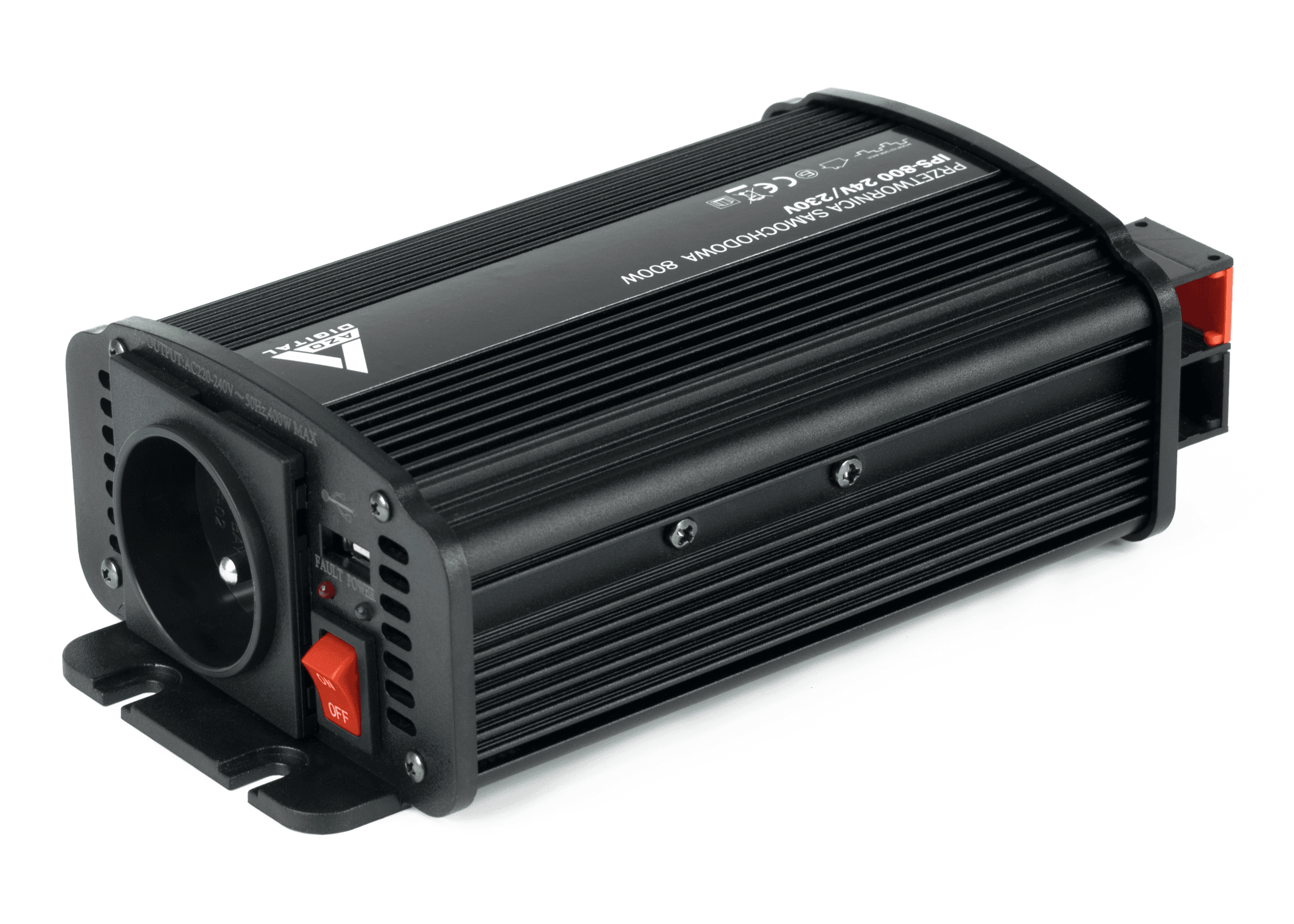 AZO IPS-800U PRZETWORNICA NAPIĘCIA 24V/230V 800W - 3 lata gwarancji