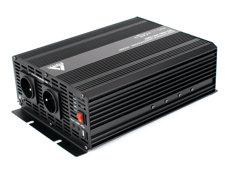 AZO IPS-4000 PRZETWORNICA NAPIĘCIA 24V/230V 4000W - 3 lata gwarancji