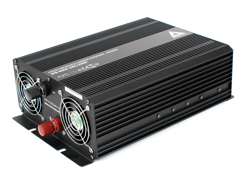 AZO IPS-4000 PRZETWORNICA NAPIĘCIA 24V/230V 4000W - 3 lata gwarancji