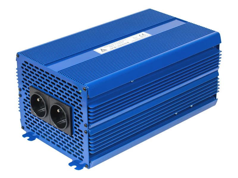 AZO IPS-5000-S SINUS PRZETWORNICA NAPIĘCIA 24V/230V 5000W z miękkim startem np. POMPY LODÓWKI - ECO MODE - 5 lat gwarancji, produkcja polska