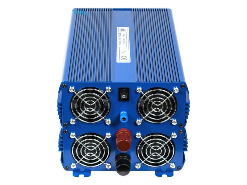 AZO IPS-5000-S SINUS PRZETWORNICA NAPIĘCIA 24V/230V 5000W z miękkim startem np. POMPY LODÓWKI - ECO MODE - 5 lat gwarancji, produkcja polska