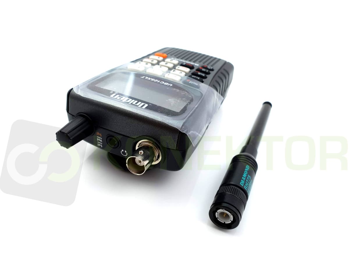 Diamond RH-775 BNC antena szerokopasmowa do skanerów, odbiorników SDR - zakres pracy 120-900MHz TELESKOPOWA 12-41cm