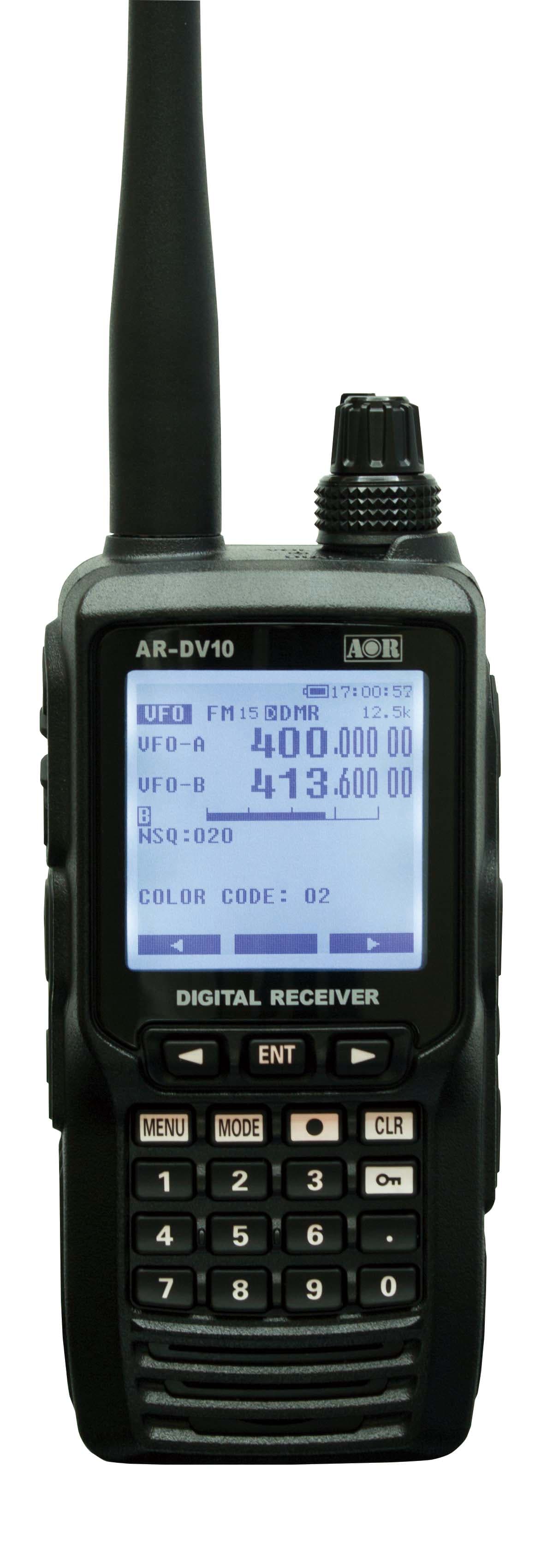 AOR AR-DV10 cyfrowy skaner szerokopasmowy 100kHz-1.3GHz (odbiornik szerokopasmowy AOR AR DV 10)